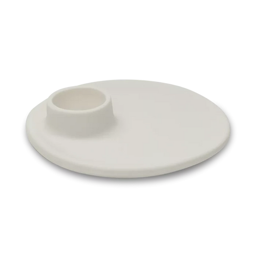 HALO PLATE IN WHITE