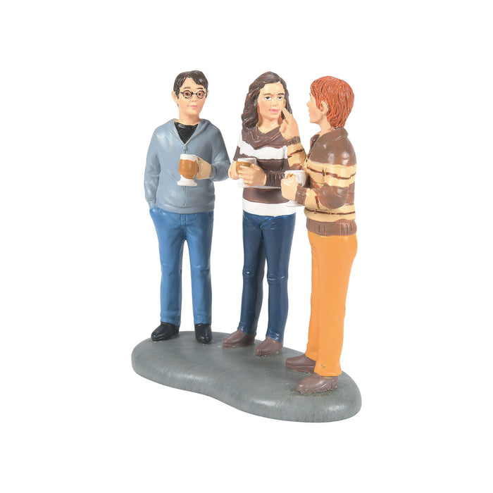 Harry Potter Village | Professor Slughorn & the Trio | Village Figures