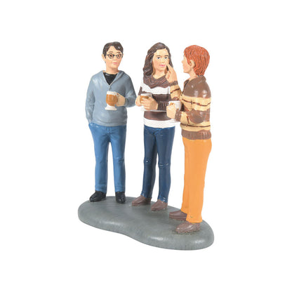 Harry Potter Village | Professor Slughorn & the Trio | Village Figures
