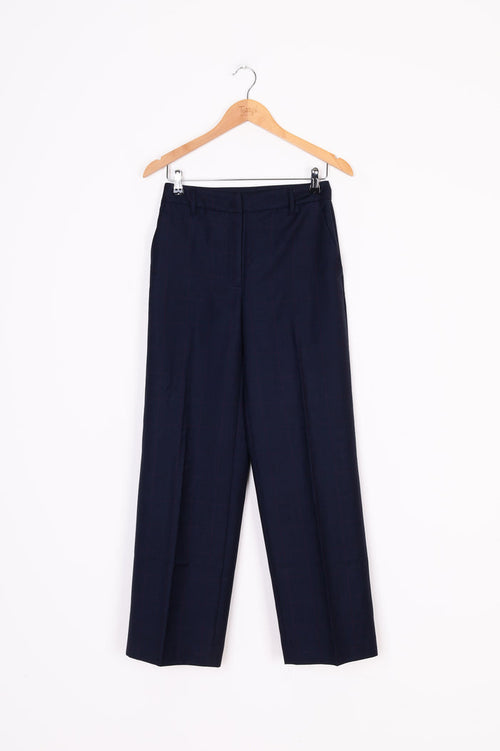 Helen Cherry Womens Blue Pants Size 8