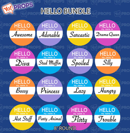 Hello Bundle of (8)