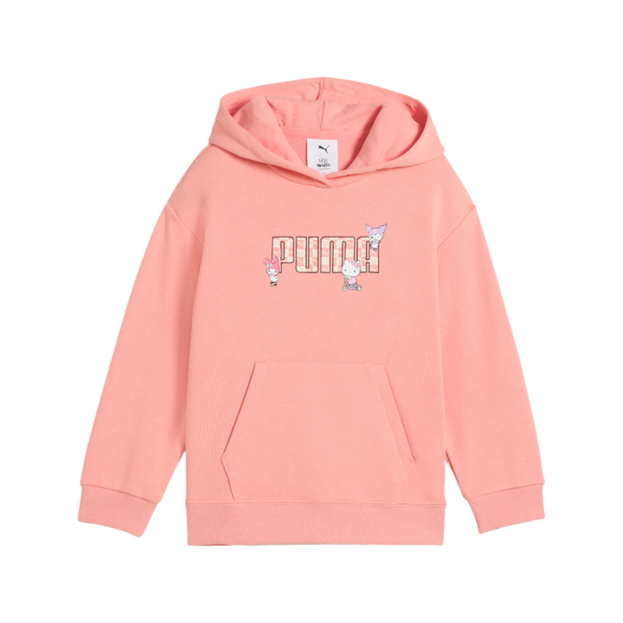 Hello Kitty and Friends x PUMA Kids Relaxed Hoodie (Pink Fruit) Apparel PUMA