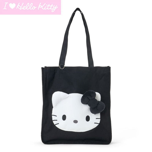 Hello Kitty Black Tote Bag (I Love Hello Kitty Series) Bags Japan Original