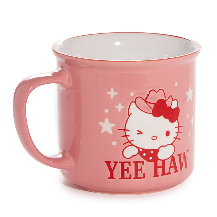 Hello Kitty Lone Star Ceramic Mug Gift Set (Set of 2) Home Goods Blue Sky Clayworks
