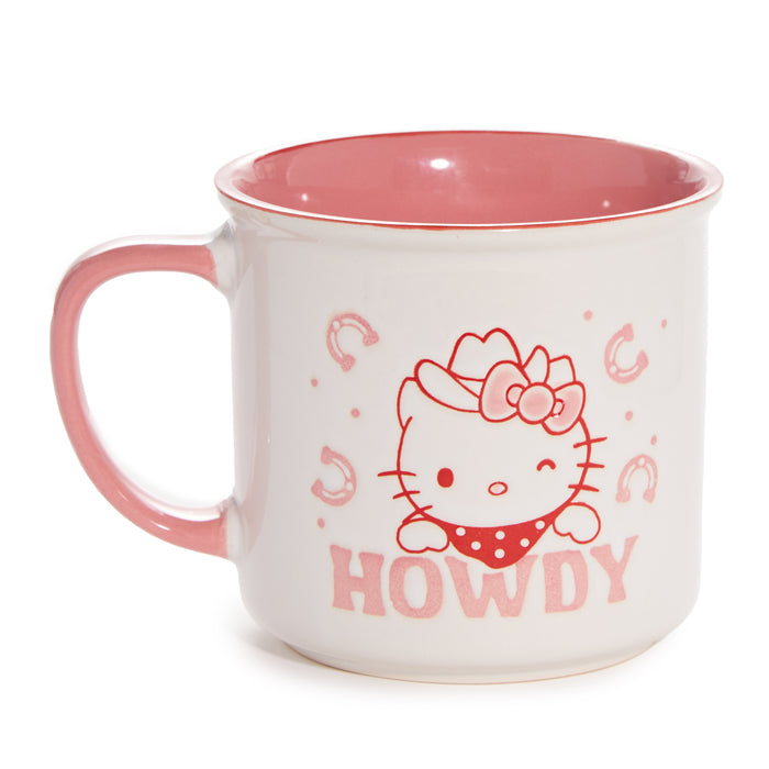 Hello Kitty Lone Star Ceramic Mug Gift Set (Set of 2) Home Goods Blue Sky Clayworks