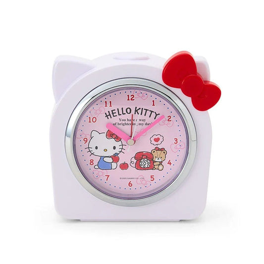 Hello Kitty Snooze-n-Stop Talking Alarm Clock (Tiny Chum) Home Goods Japan Original