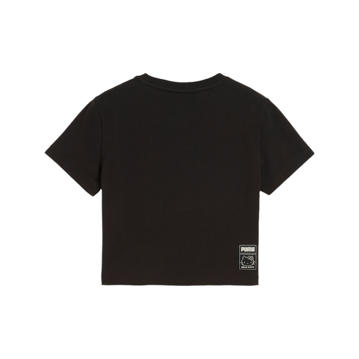 Hello Kitty x PUMA Graphic Baby Tee (PUMA Black) Apparel PUMA
