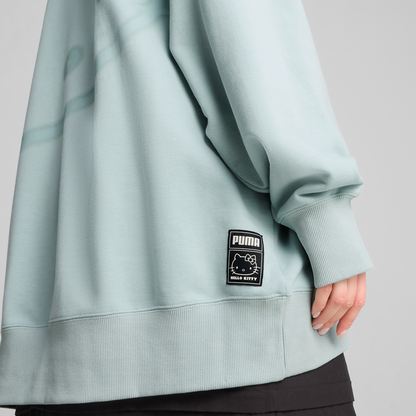Hello Kitty x PUMA Graphic Oversized Hoodie (Modern Mint) Apparel PUMA