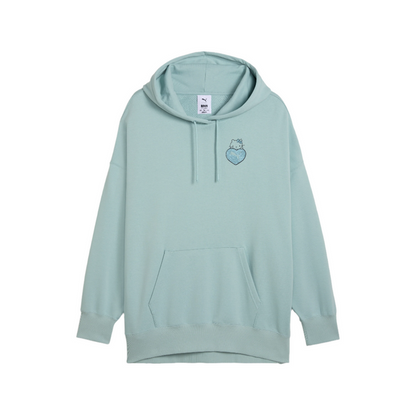 Hello Kitty x PUMA Graphic Oversized Hoodie (Modern Mint) Apparel PUMA
