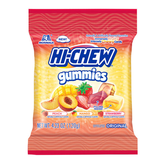 Hi Chew Original Gummy Candy Peg Bag - 9 Count