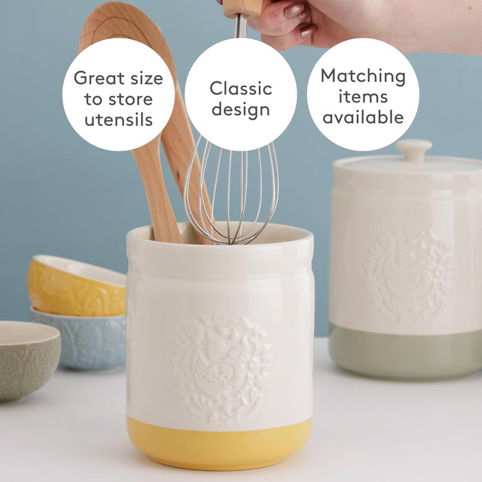 Home To Roost Utensil Pot - features