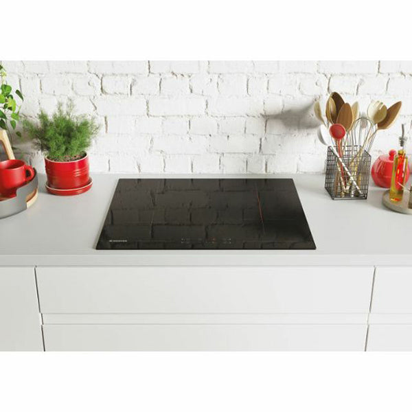 Hoover 60cm 4 Zone Vetroceramic Hob - Black | HH64BVT from Hoover - DID Electrical
