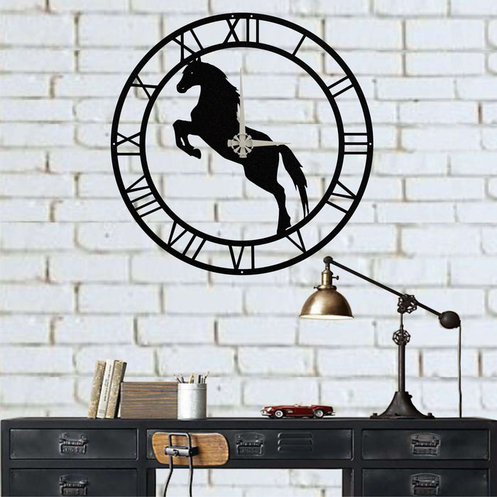 Horse Clock - Wall Clocks available at Dekadron for $69.90