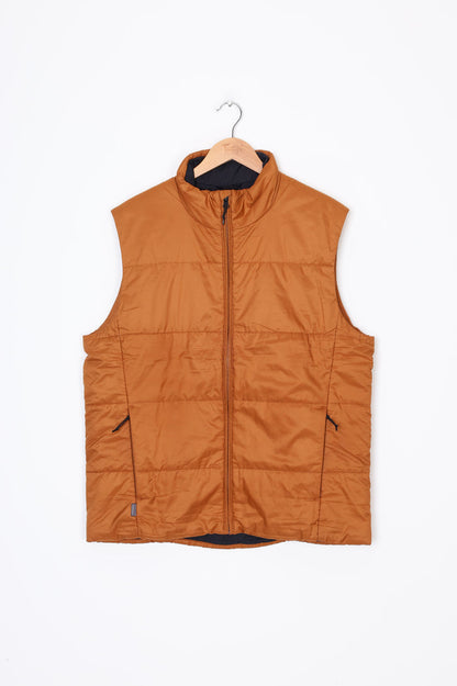 Icebreaker Mens Yellow Vest Size L