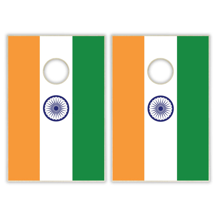India Flag Tailgate Cornhole Set