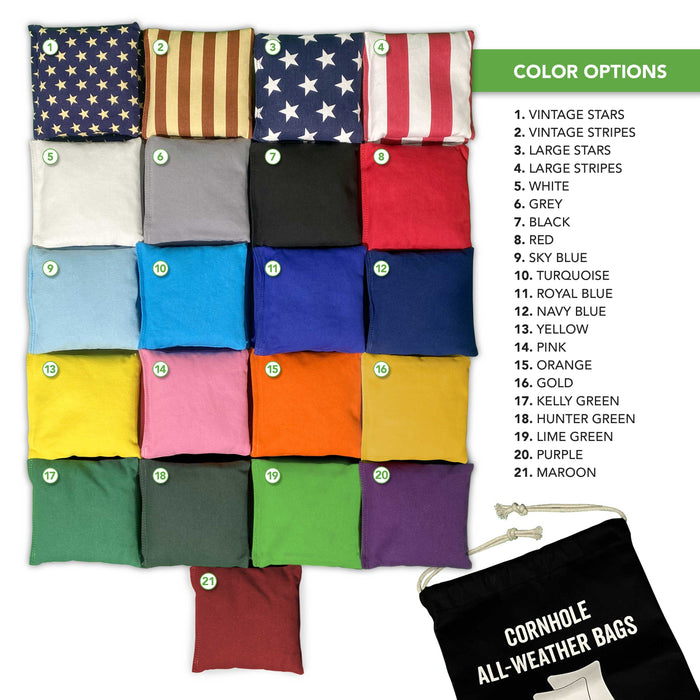 Indonesia Flag Cornhole Set