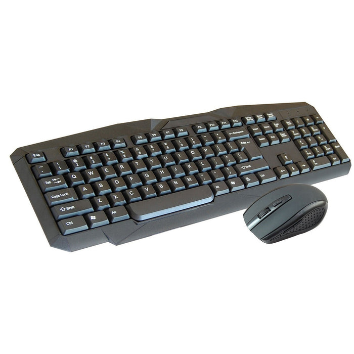 Infapower Wireless Keyboard & Mouse Desktop Set Black | 211951 Microsoft Keyboard Euronics Ireland