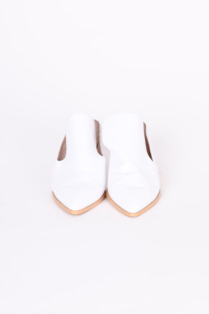 Intentionally Blank Womens White Heels Size EU 36