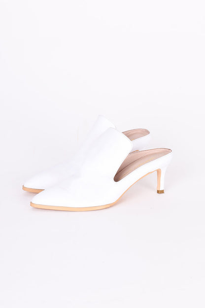 Intentionally Blank Womens White Heels Size EU 36