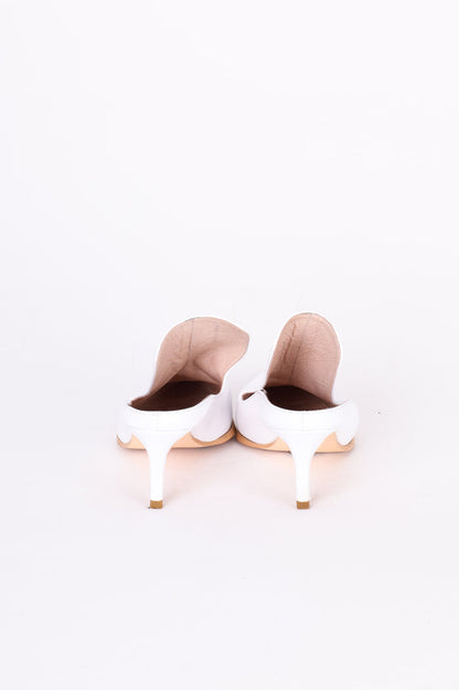 Intentionally Blank Womens White Heels Size EU 36