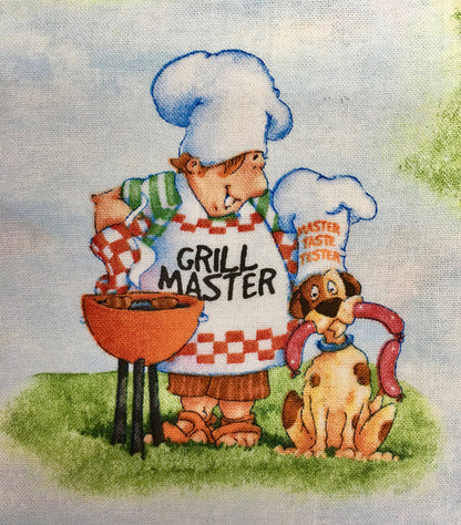 IT'S A GUY THING 4801 BLUE BBQ