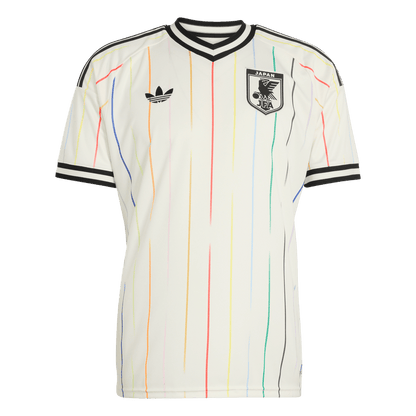 adidas Japan 26 Away Jersey | Off White / Black | Men's