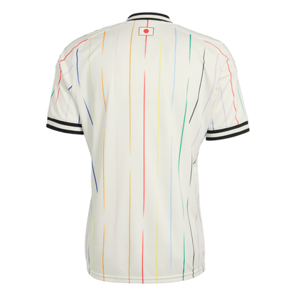 adidas Japan 26 Away Jersey | Off White / Black | Men's