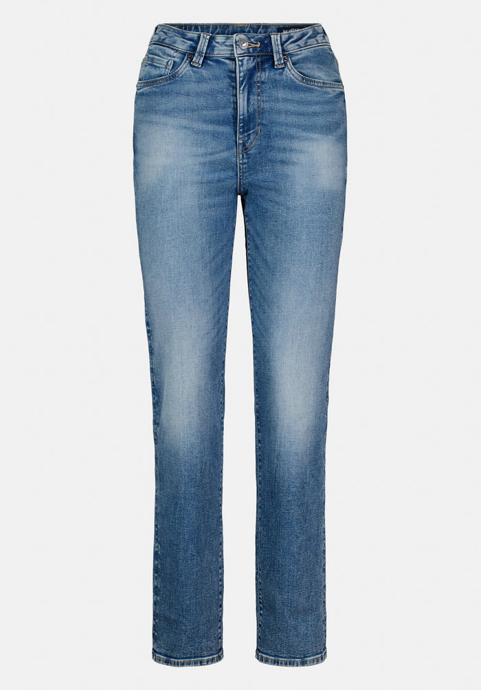Buffalo Women Jeans Navy Denim Denim Pants Stretch