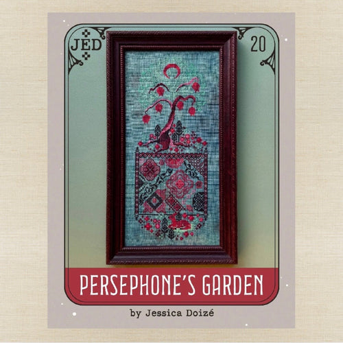 JEDxStitch - Persephone's Garden - Booklet Chart IH and/or Roxy Floss Co Floss