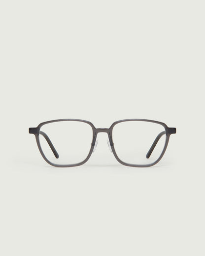 Ant::Jensen Wide Eyeglasses square black plant-based front