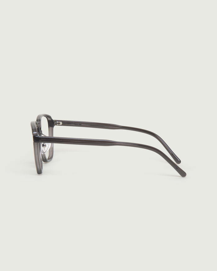 Ant::Jensen Wide Eyeglasses square black plant-based side