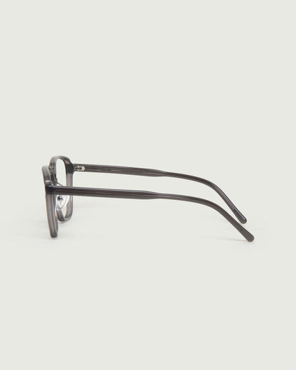 Ant::Jensen Wide Eyeglasses square black plant-based side