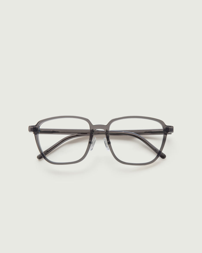 Ant::Jensen Wide Eyeglasses square black plant-based top