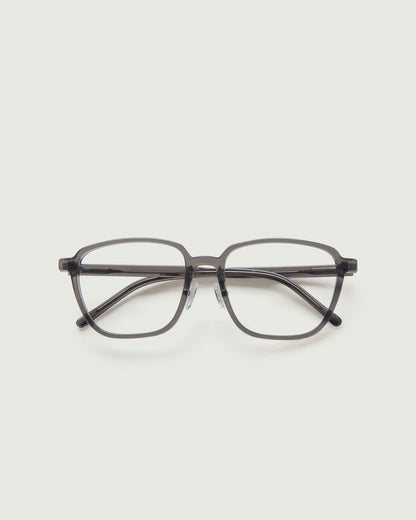 Ant::Jensen Wide Eyeglasses square black plant-based top