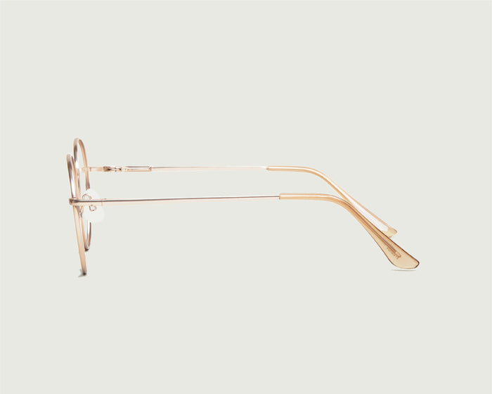Skin::Jett Anti-Radiation Glasses round gold metal side (6627767025718)