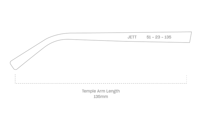 measurement::arm length Jett Anti-Radiation Glasses round metal (6627767025718)