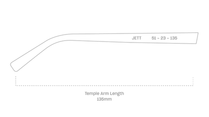 measurement::arm length Jett Anti-Radiation Glasses round metal (6627767025718)
