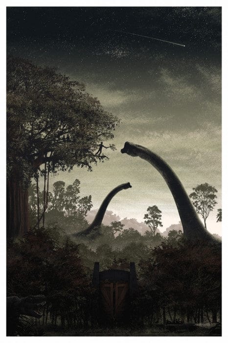 Jurassic Park Art Print JC Richard poster