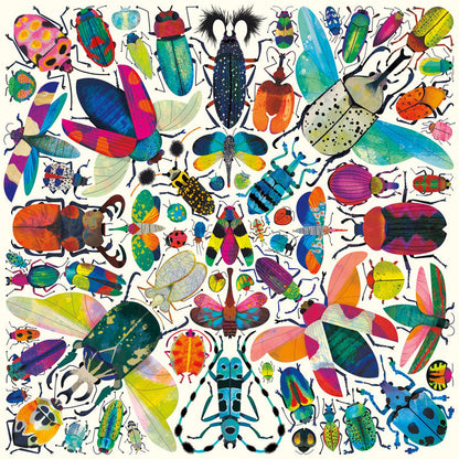 Kaleido Beetles 500 Piece Family Puzzle Galison