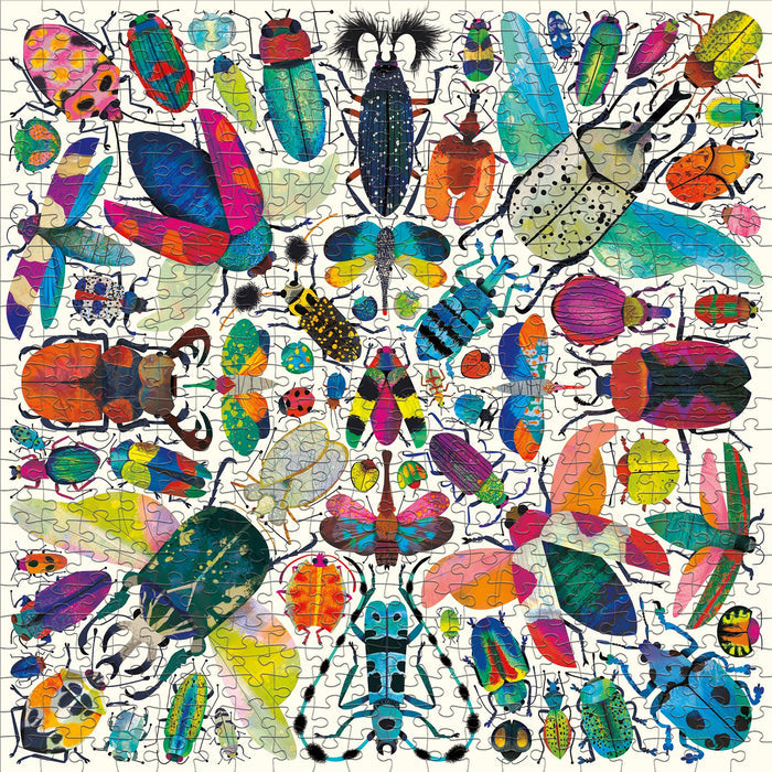 Kaleido Beetles 500 Piece Family Puzzle Galison