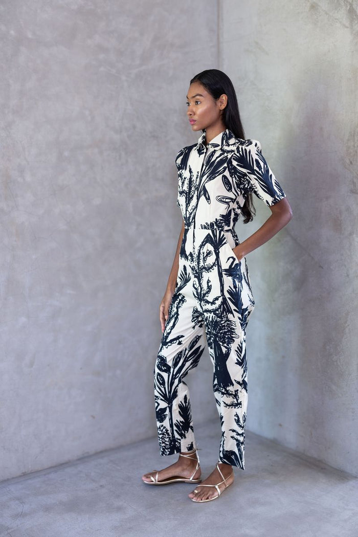 Kami Jumpsuit in Lagoon