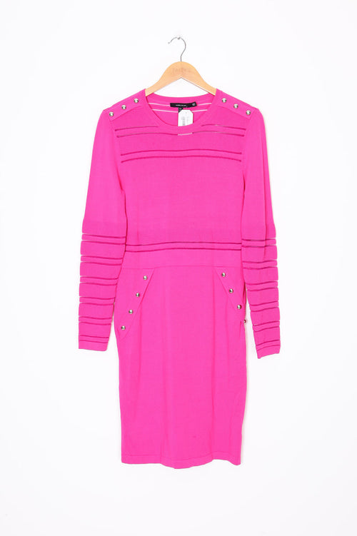 Karen Millen Womens Pink Dress Size L
