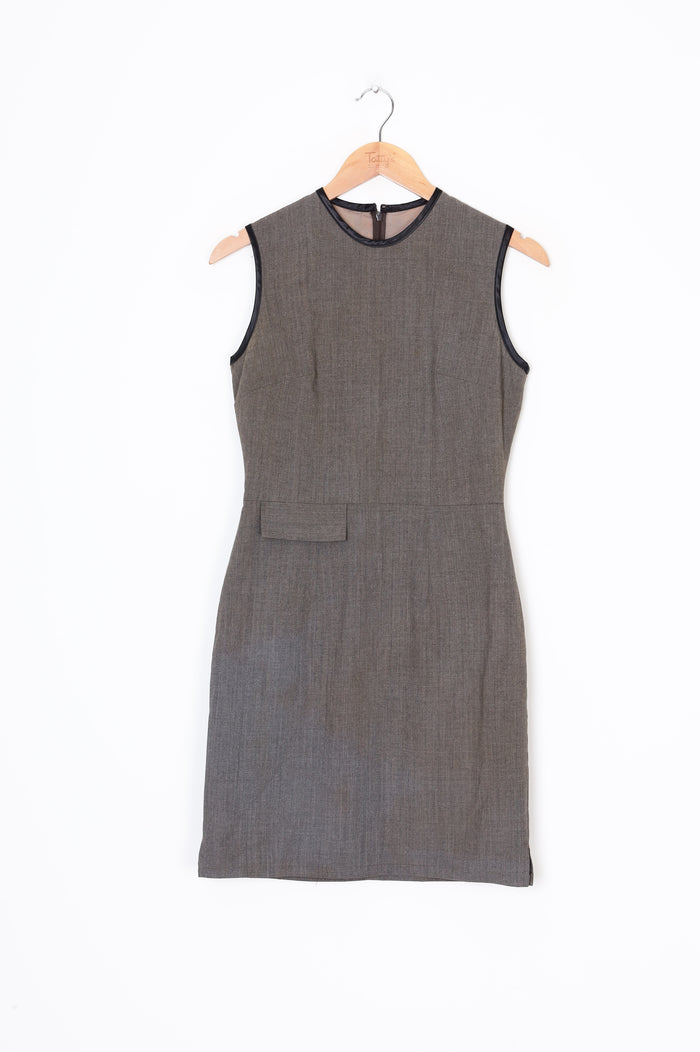 Karen Walker (NZ Made) Womens Grey Dress Size 10