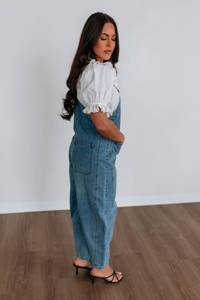 Karmen Denim Overalls