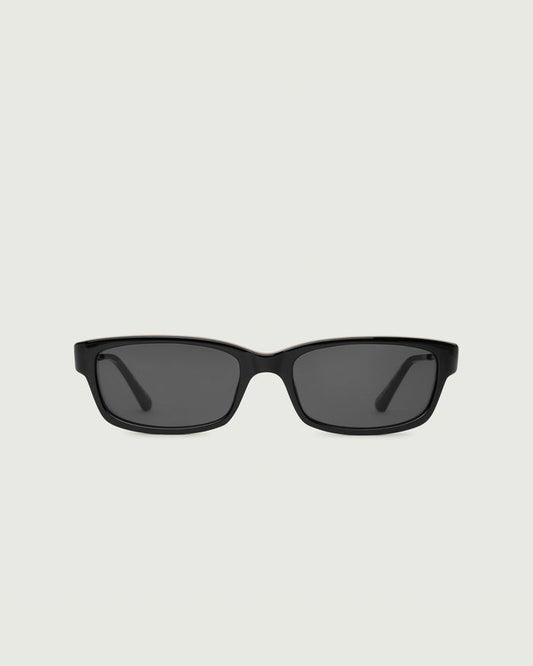 Ink::Keith Sunglasses rectangle Black recycled polyester front