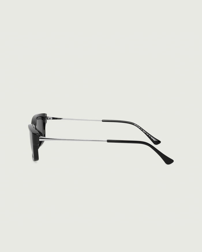 Ink::Keith Sunglasses rectangle Black recycled polyester side