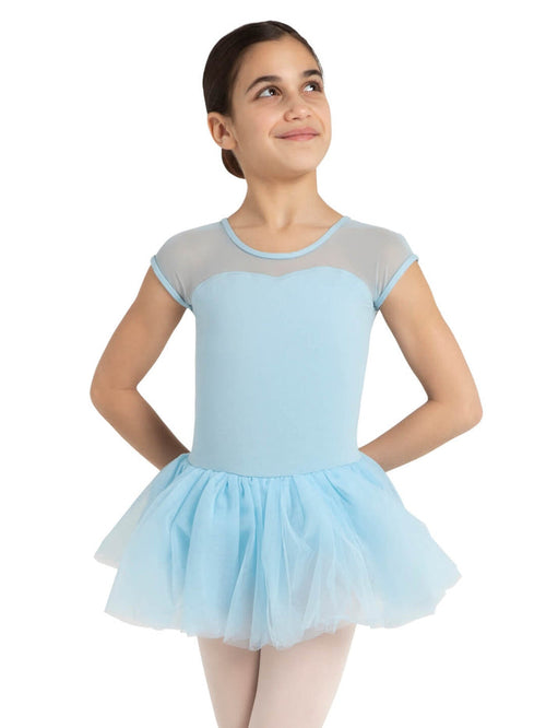 Keyhole Back Tutu Dress - Girls (11394C)
