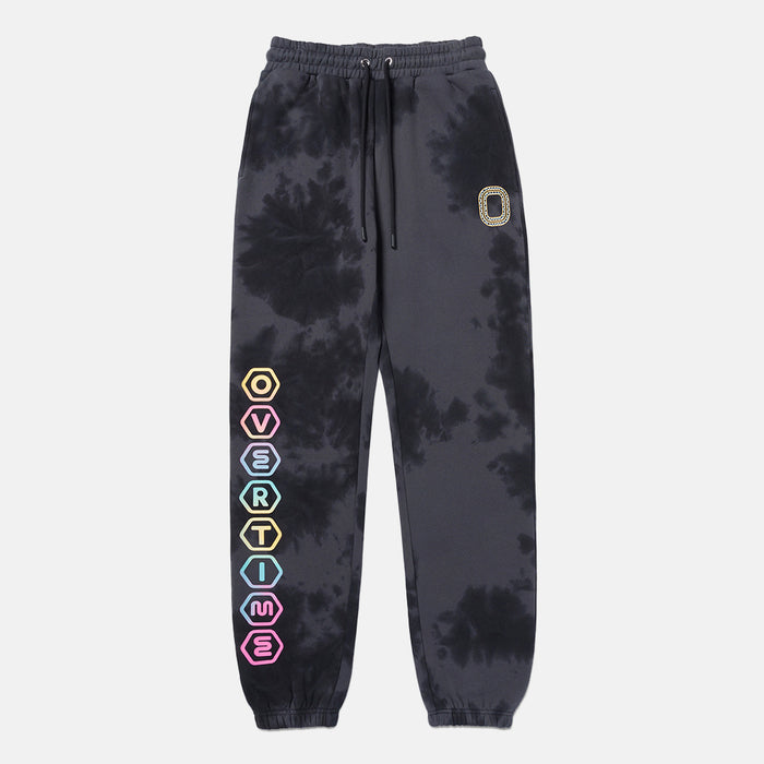 Front view of the Overtime Kids' Aura Dye Jogger.