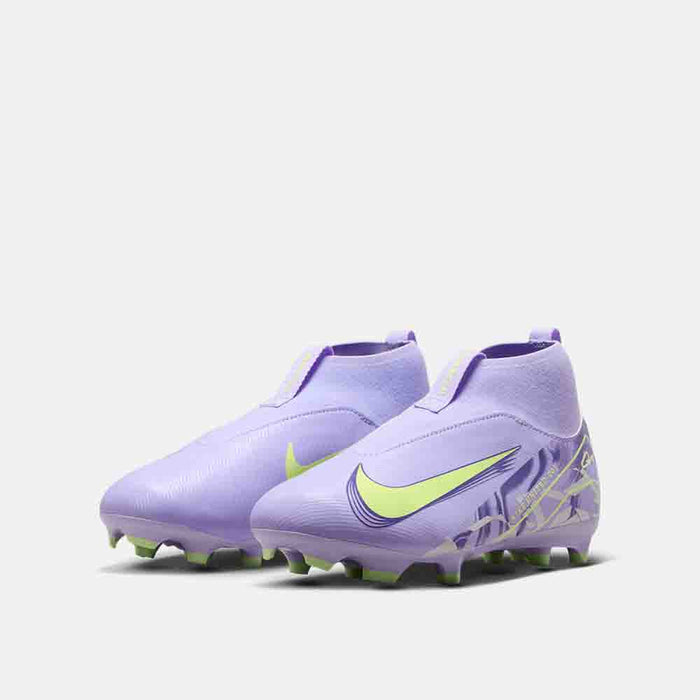 Front view of the Kids' Mercurial Superfly 10 Academy Soccer Cleats.