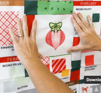 Kimberbell Embroidery Club 2026 Mistletoe Mystery DIGITAL DESIGNS ONLY
